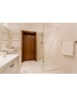 Easy access walk in shower. Fits in most bathrooms where your old bath used to be. Complete luxury 10mm glass screen.